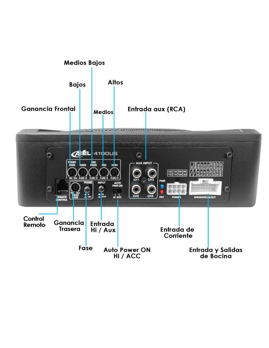 Subwoofer AXEL-4100US 2