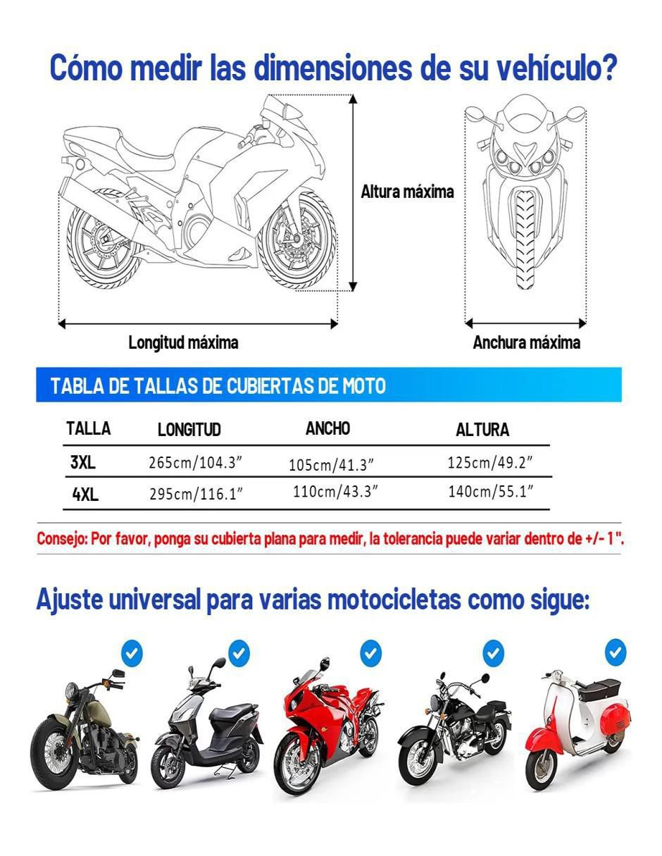 Cubierta para moto 5
