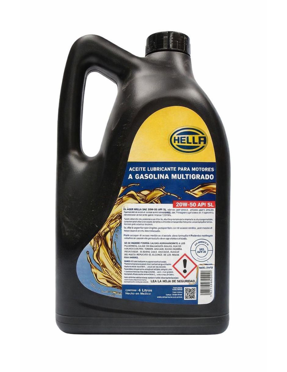 Aceite multigrado para automóvil 20W-50 5 L 2