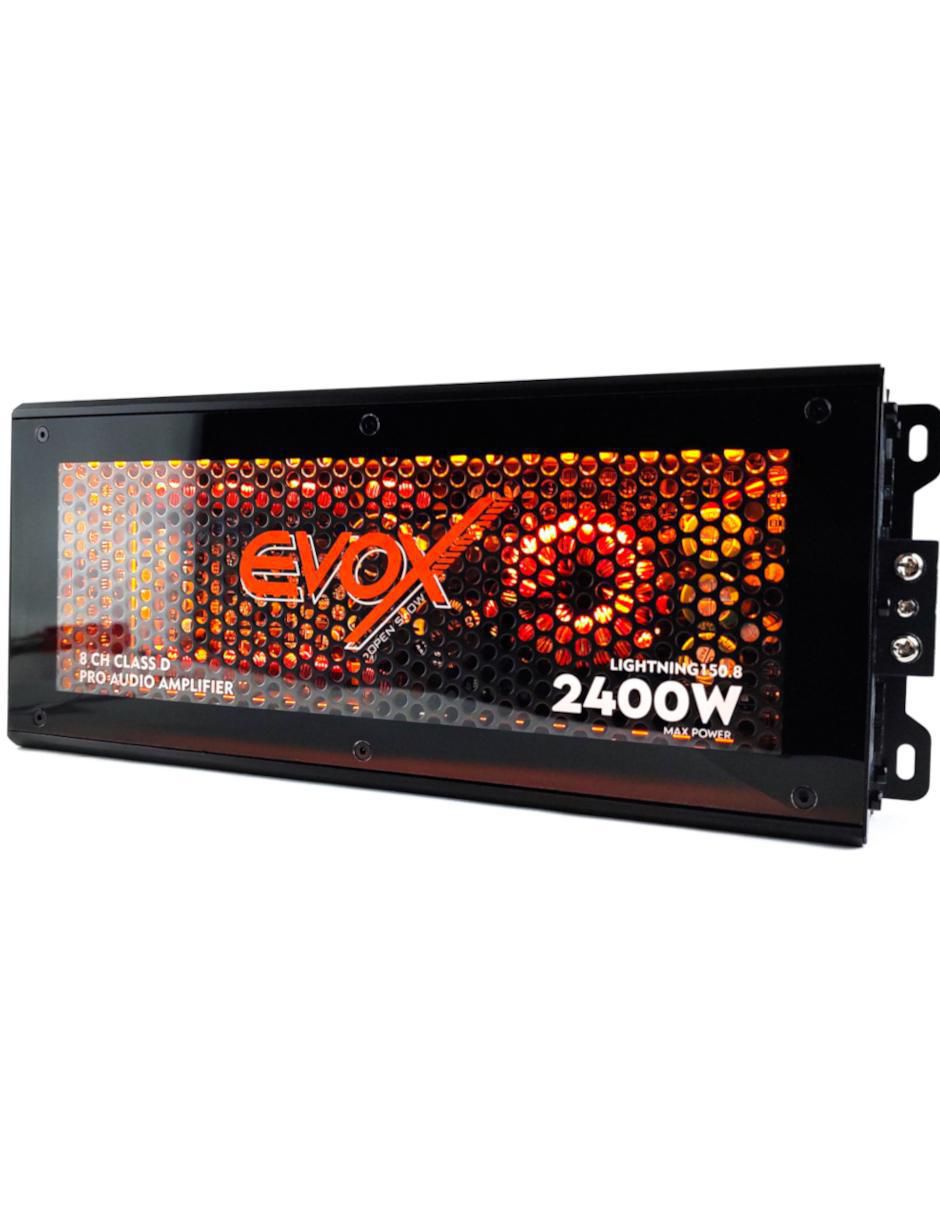 Amplificador para auto Lightning150.8 de 9-16 VDC 4