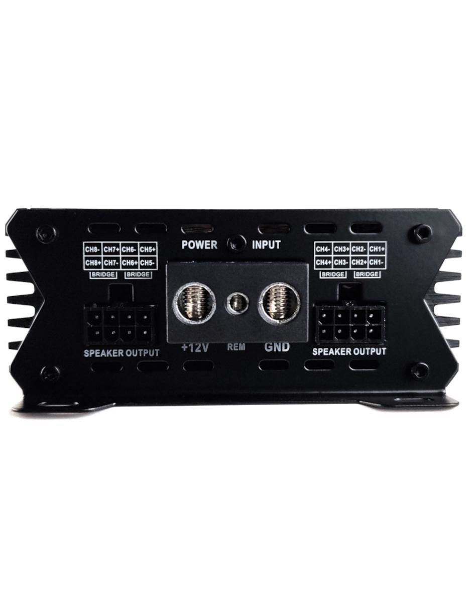Amplificador para auto Lightning150.8 de 9-16 VDC 5
