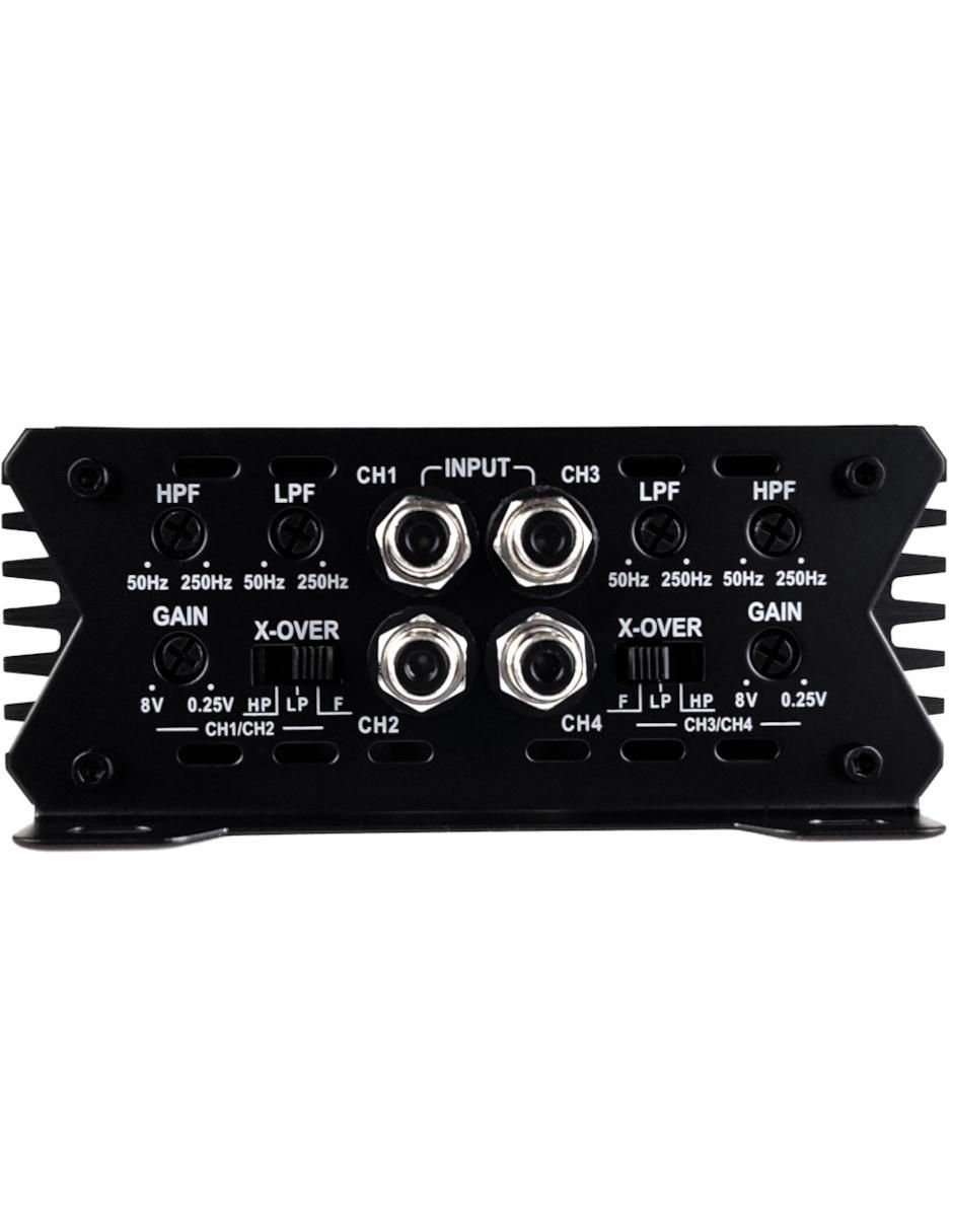 Amplificador para auto Lighning150.4 de 9-16 vdc 7