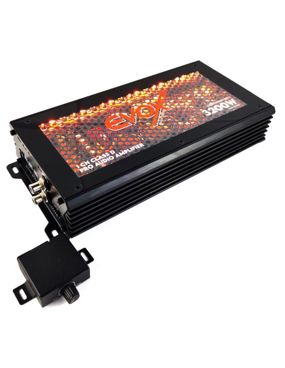 Amplificador para auto Lightning1600.1 de 9-16 vdc