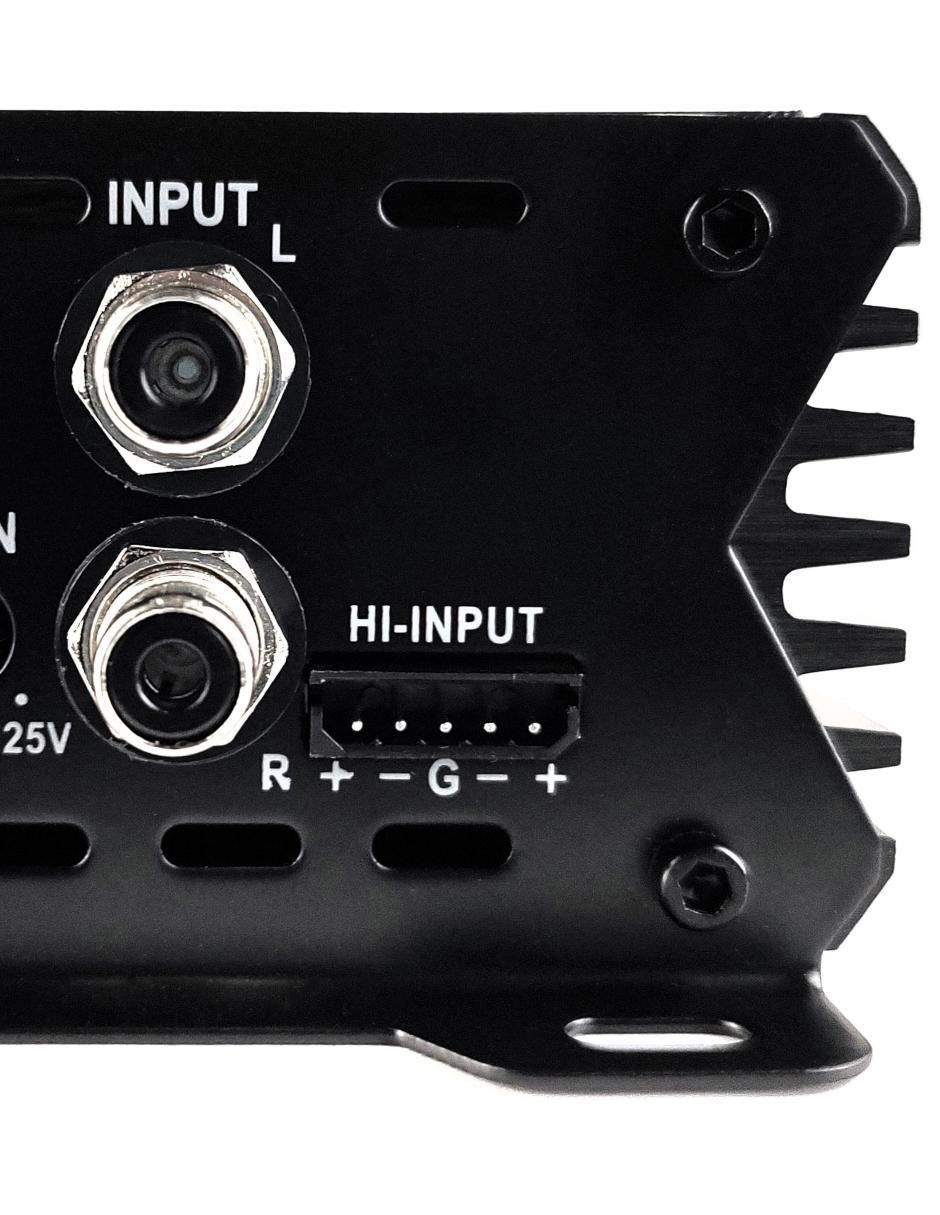 Amplificador para auto Lightning1600.1 de 9-16 vdc 11
