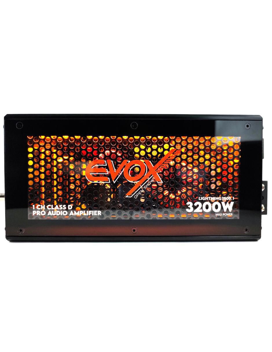 Amplificador para auto Lightning1600.1 de 9-16 vdc 3