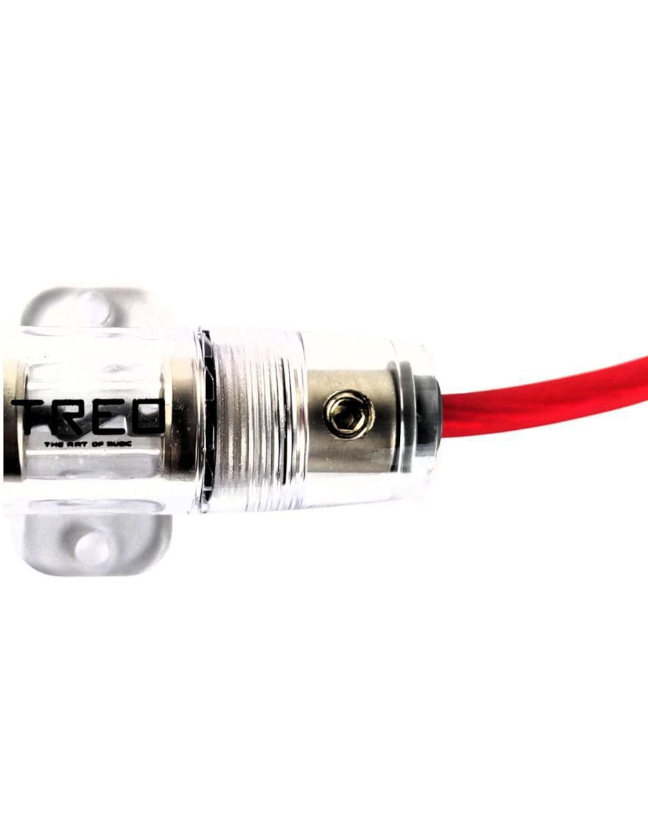 Kit instalación para amplificador rca a tipo barril dc de 5 m 8