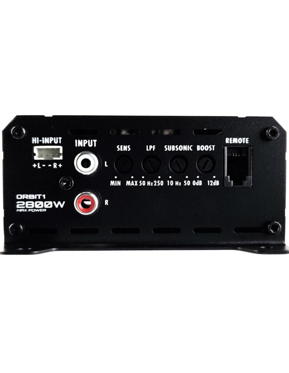 Amplificador para auto ORBIT1 de 9-16 vdc 7