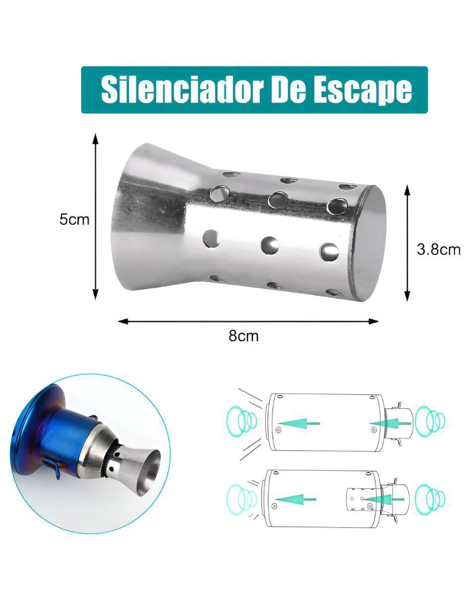 Escape para motocicleta 4