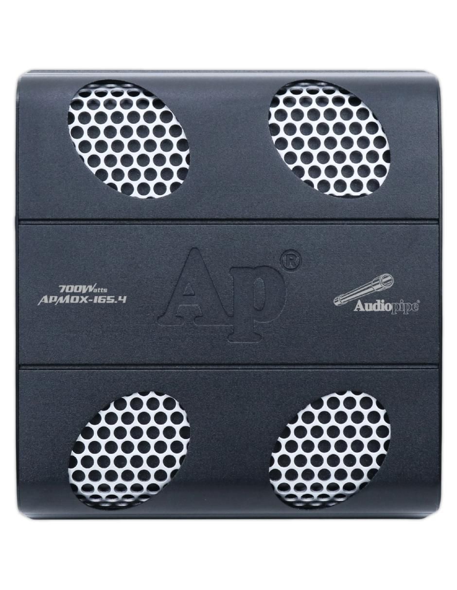 Amplificador p/auto Apmox-280.4 de 9-16 VDC 2
