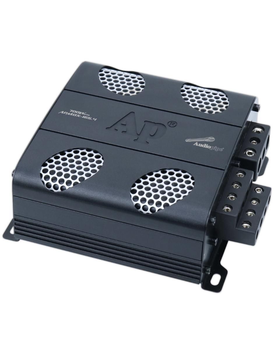 Amplificador p/auto Apmox-280.4 de 9-16 VDC 3