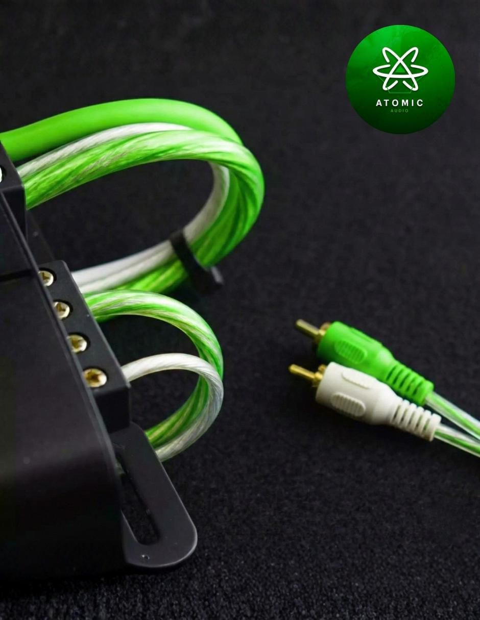 Kit instalación p/amplificador RCA a tipo RCA de 5 M 5