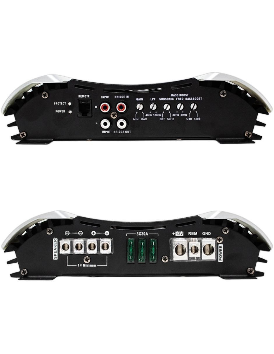 Amplificador para auto KRYPTON1 de 7 v 5