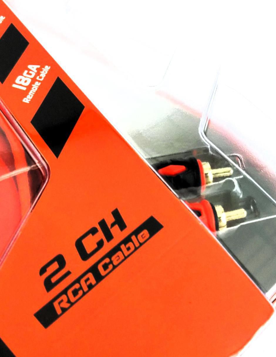 Kit instalación para amplificador RC a tipo RCA de 5 m 6