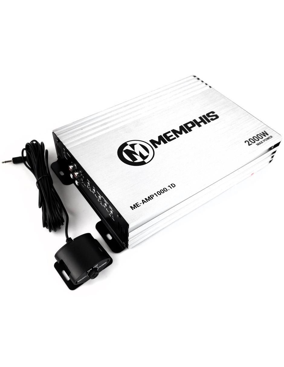 Amplificador para auto ME-AMP1000.1D de 9-16 VDC