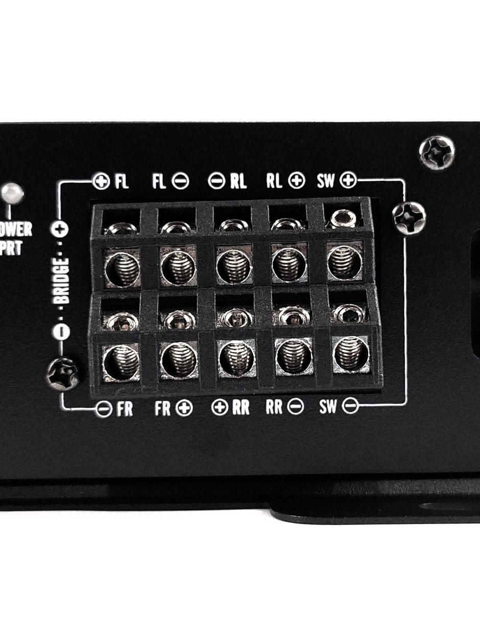 Amplificador para auto ME-AMP1950.5D de 9-16 VDC 12