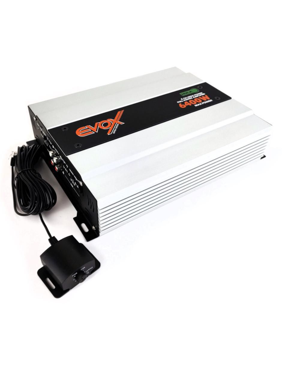 Amplificador para auto Hulk de 9-16 VDC