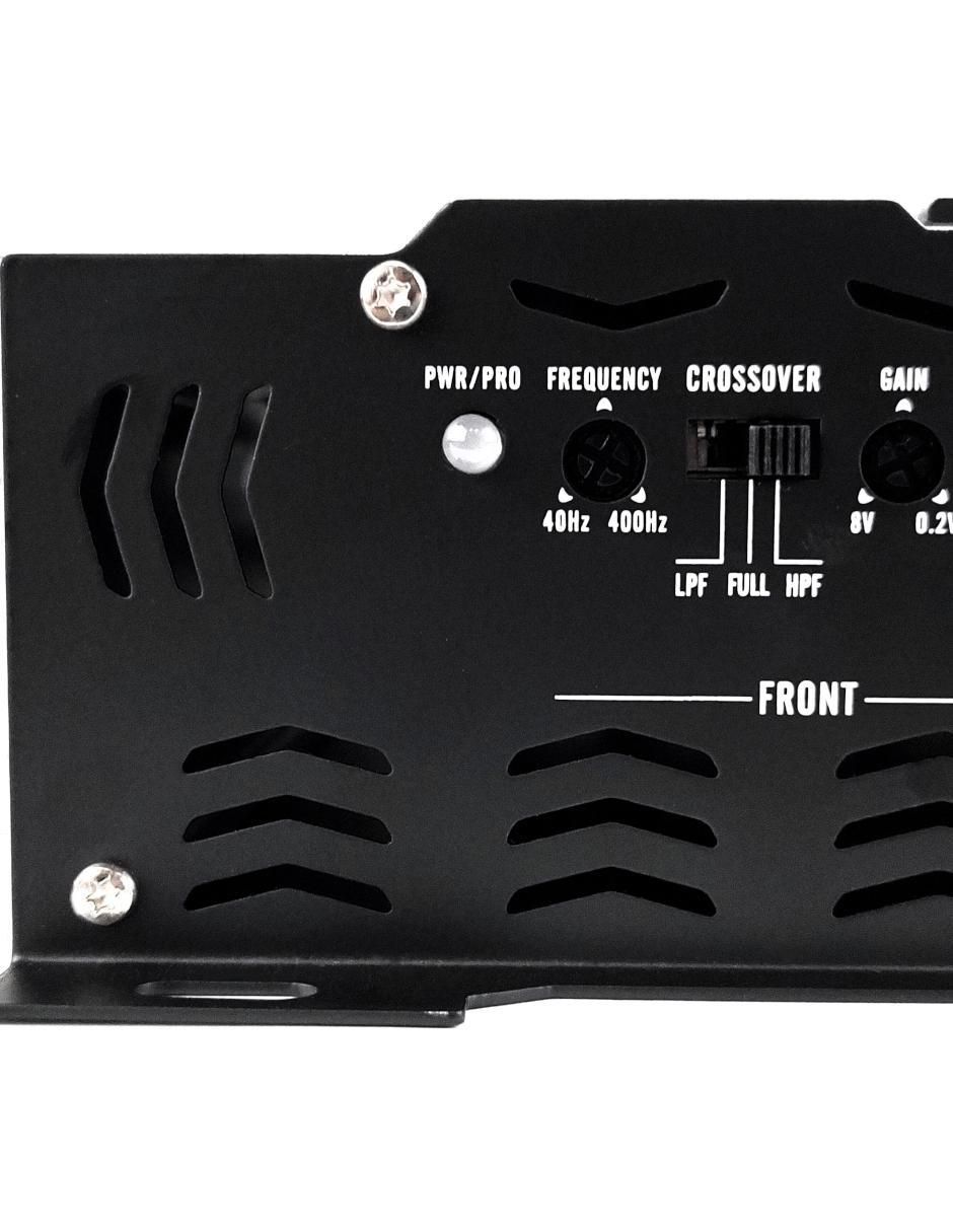 Amplificador para auto Hulk de 9-16 VDC 12