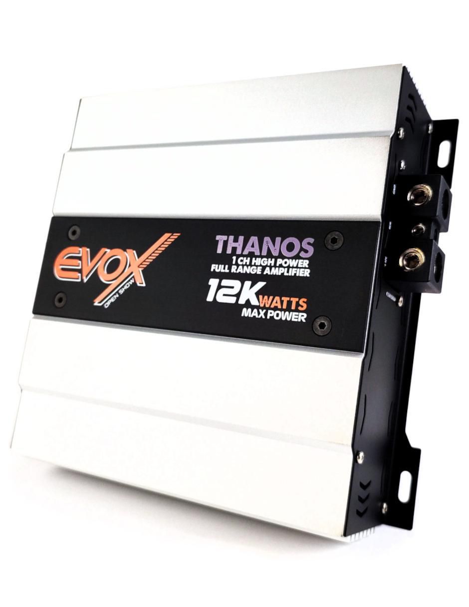 Amplificador para auto Thanos de 9-16 VDC 4