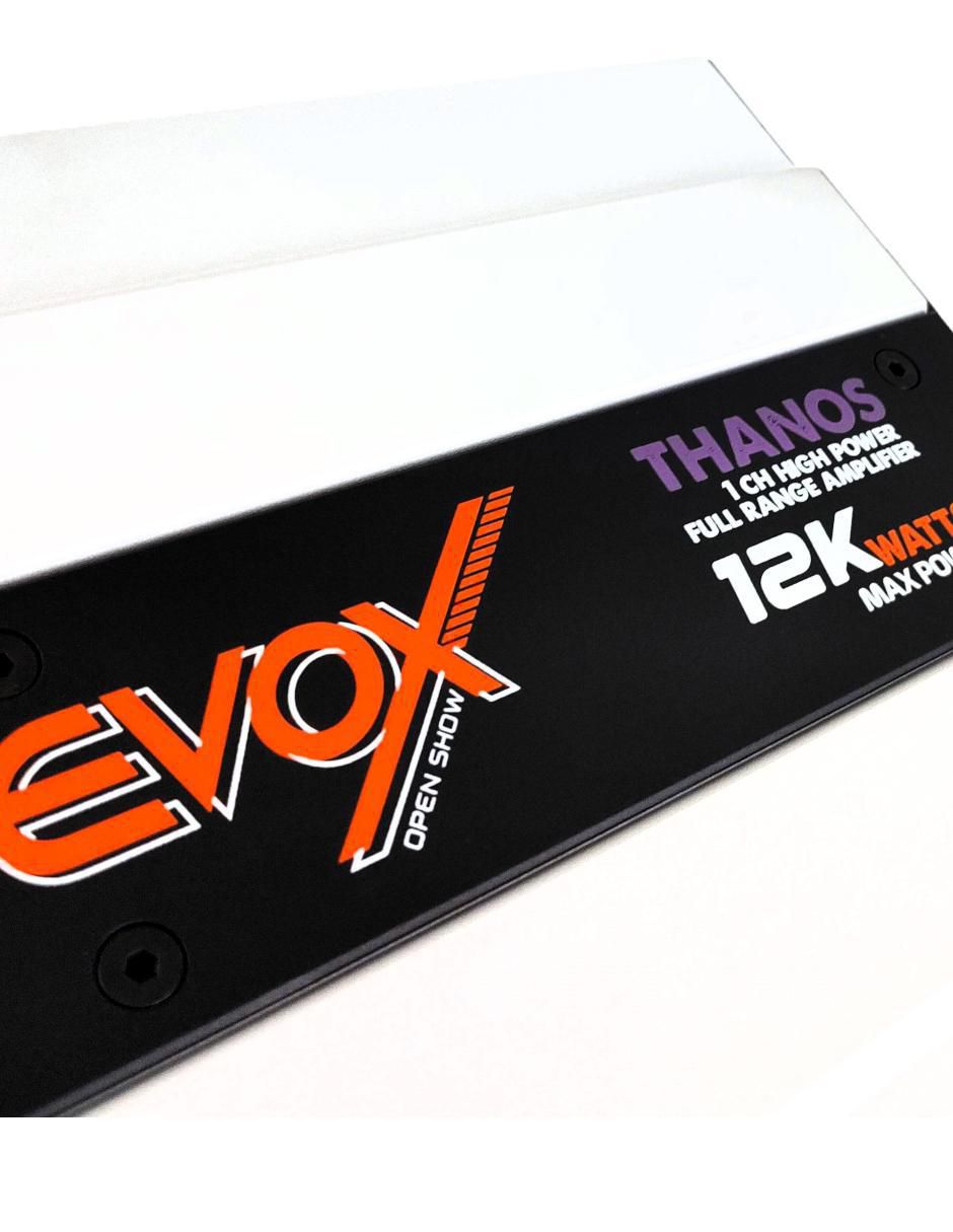 Amplificador para auto Thanos de 9-16 VDC 10