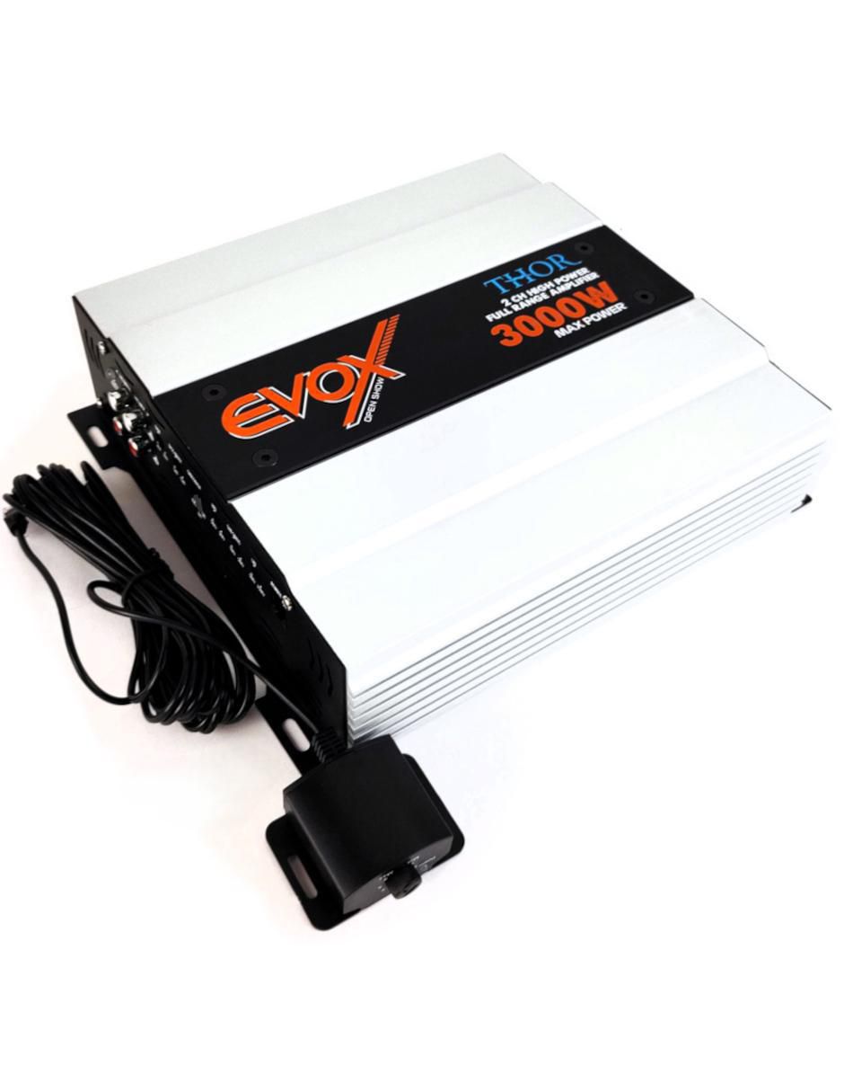 Amplificador para auto Thor de 9-16 VDC Amplificador para auto Thor de 9-16 VDC