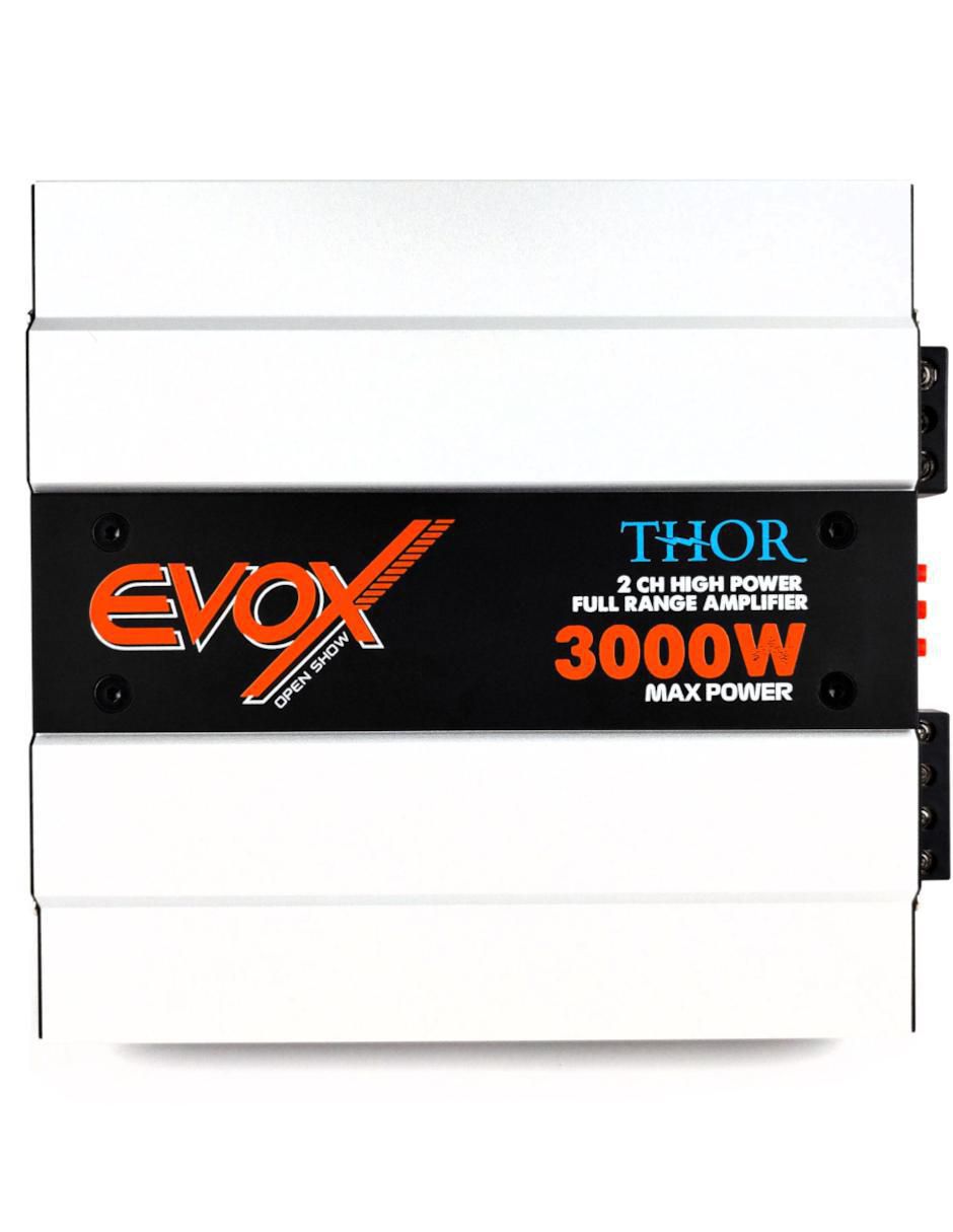 Amplificador para auto Thor de 9-16 VDC 3