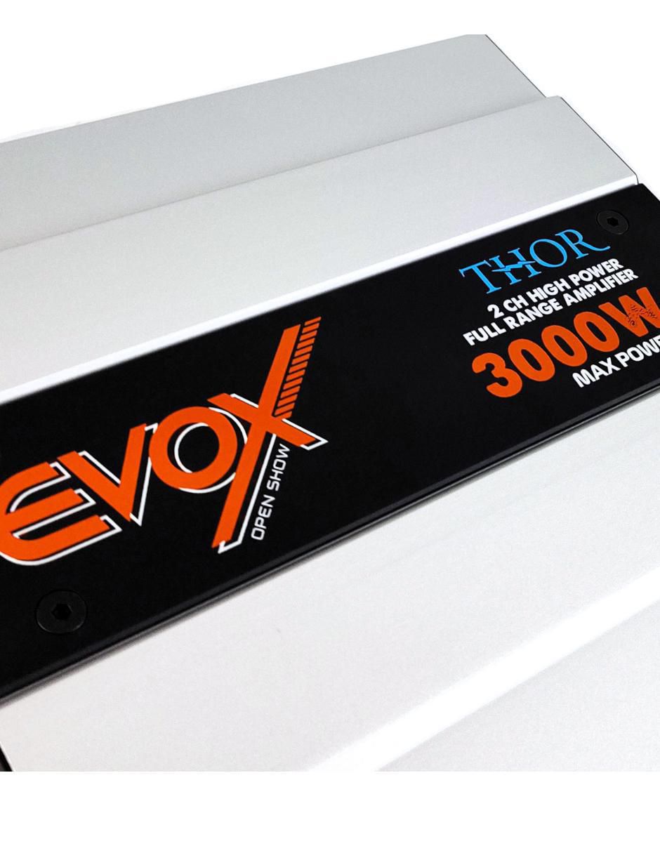 Amplificador para auto Thor de 9-16 VDC 10